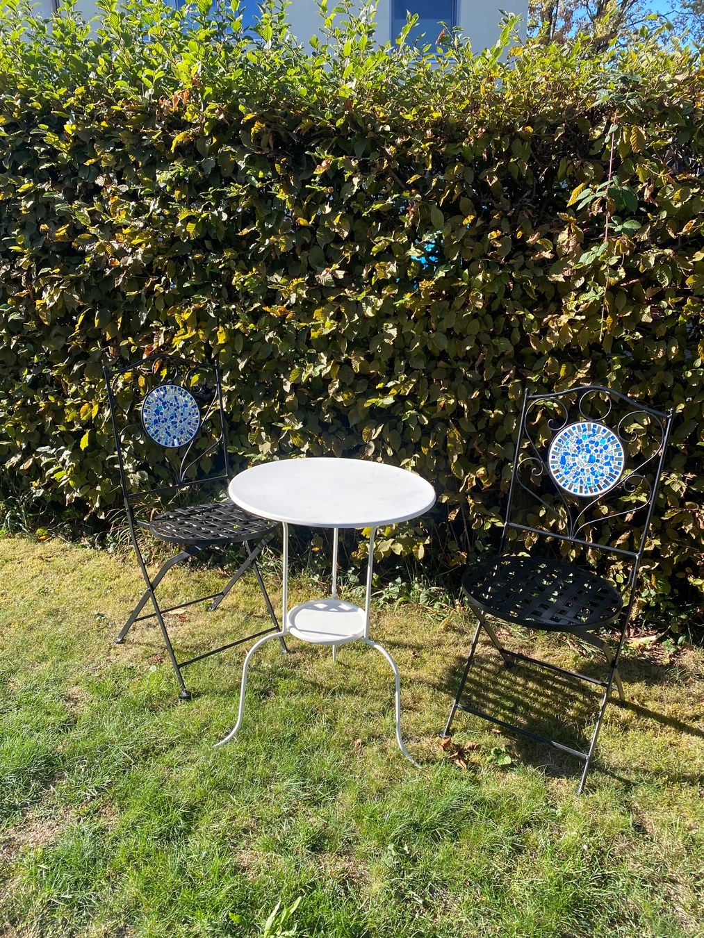 Tischset: Bistro Balkon Set Gartentisch mit Stühlen – Gebraucht aus Wiesendangen von argon03
