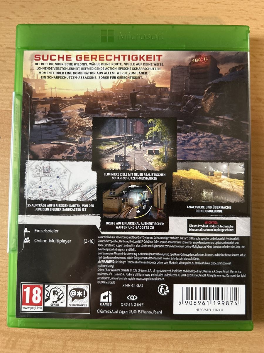 Spiele: Xbox One Spiel – Neu und originalverpackt aus Oberwil (Dägerlen) von Pascal17 1
