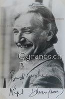Nigel Davenport (1928-2013) Schauspieler - Autogramm