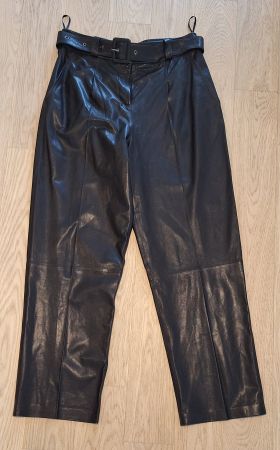 Lederhose/Bundfaltenhose Gr. 38 ARMA (Ledergerber Baden)