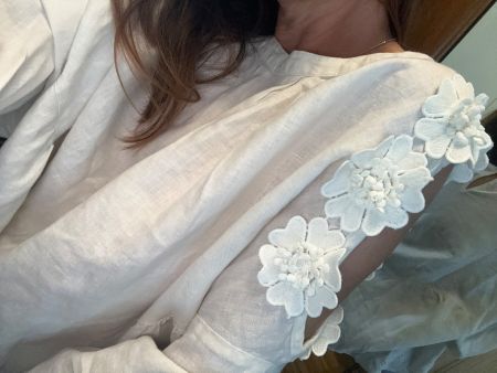 Leinen Bluse Tunika Frantina