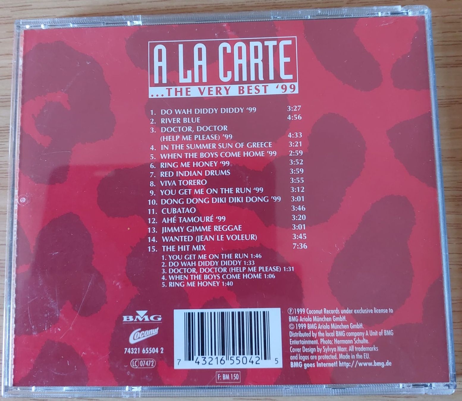 CD: CD - A La Carte - The Very Best '99 – Usato da Urtenen-Schönbühl venduto da Kahru 1