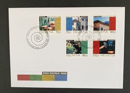 1998 - Pro Patria - Znr. PP 259-263 / Serie - FDC - ES