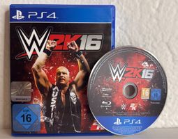 WWE 2K16 PS4/PS5 Game - Great Condition for Wrestling Fans!