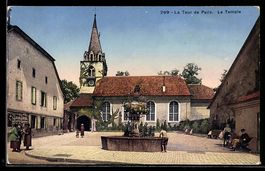 AK La Tour de Peilz, Le Temple, Kirche