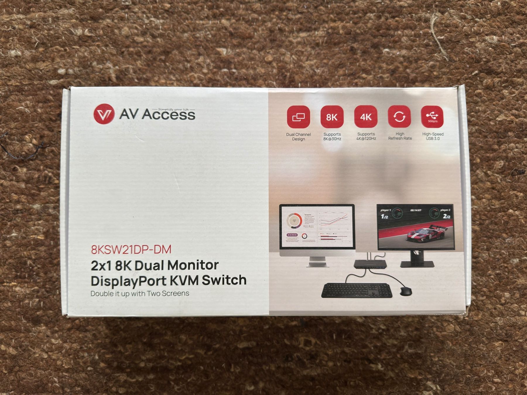 Hub & Switch: KVM Switch AV Access 8K DisplayPort – Usato da Zürich venduto da sho_6k75