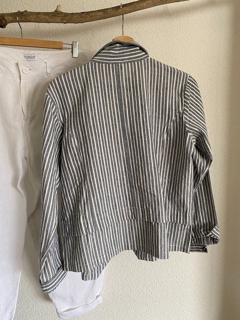 Giacche: Sunday Saint-Tropez Leinenblazer, Gr. L – Usato da meggen venduto da Njamiro 4
