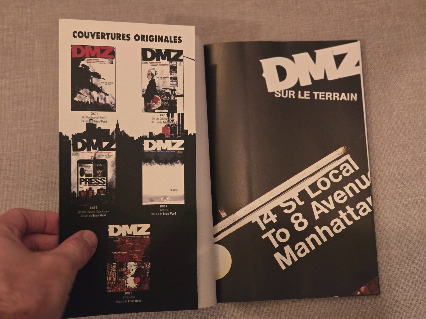 Comics: DMZ N°1 - Sur le terrain – Gebraucht aus Crémines von Blakedrake 4