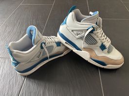 Nike Jordan 4 Retro Military Blue (2024), Grösse EU 45.5