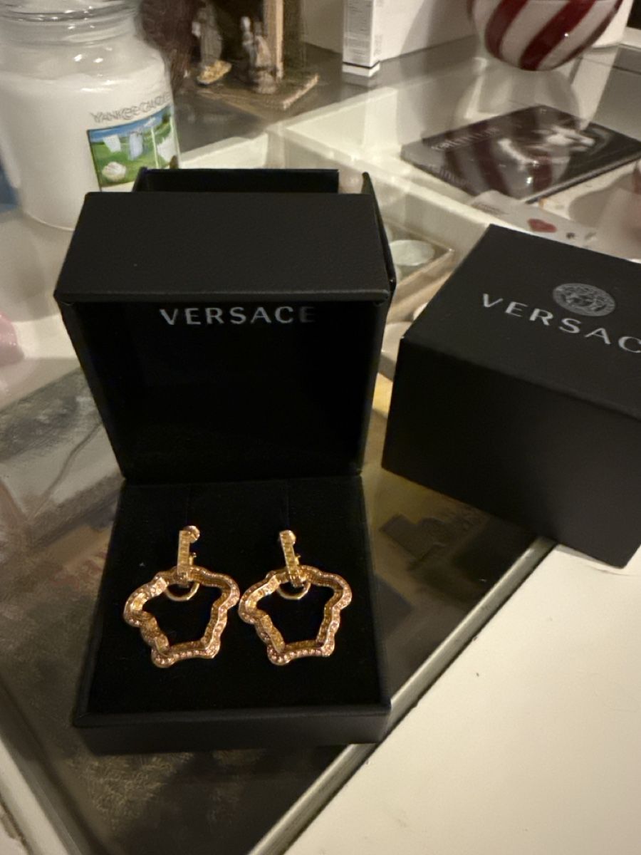 Versace Orecchini pendenti & Orecchini a lobo: Versace earrings – Usato da Mendrisio venduto da ketolin