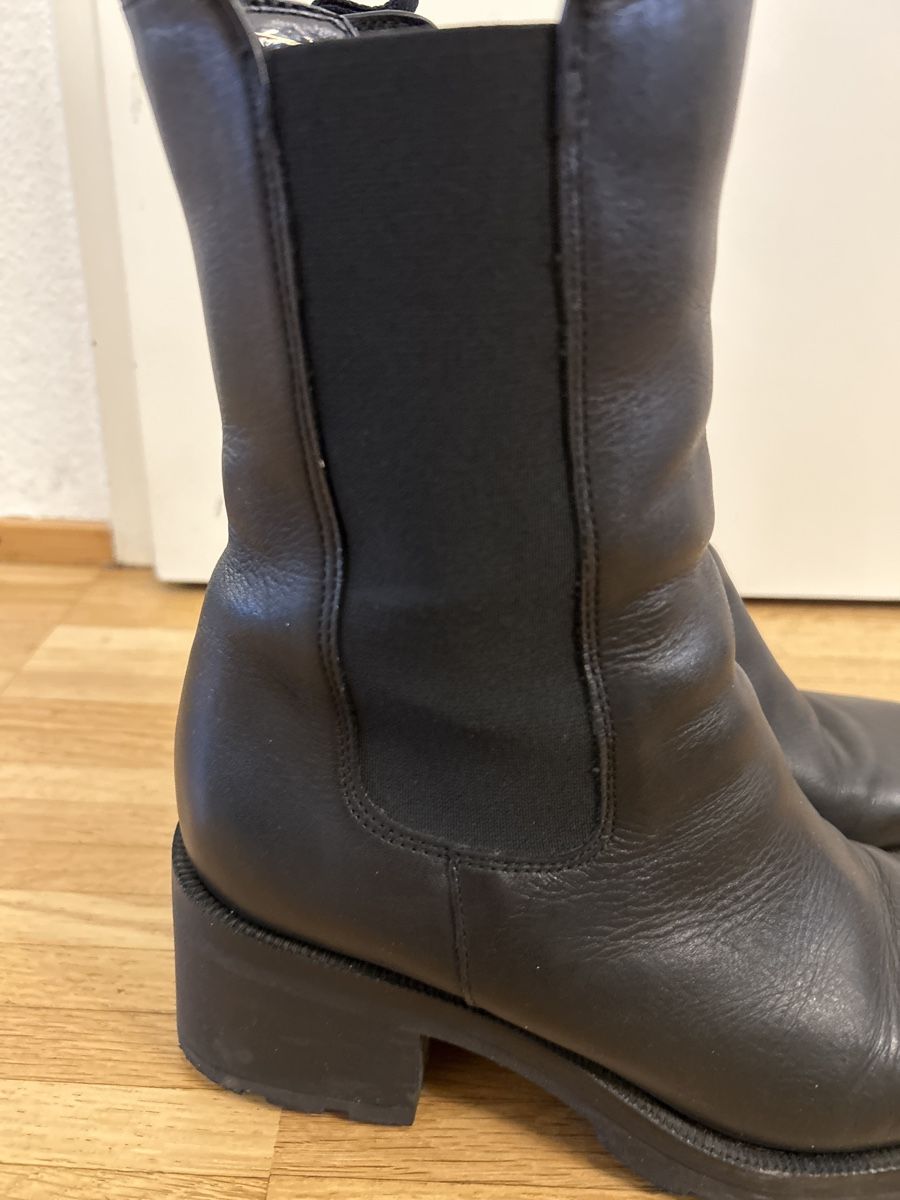 Damenschuhe: Leder Stiefelette Gr. 38 – Neu (gemäss Beschreibung) aus Riehen von mittwoch81 1