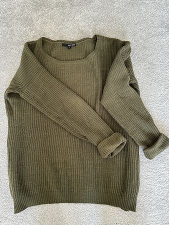 Strickpullover Grösse M, Khaki/Olivgrün