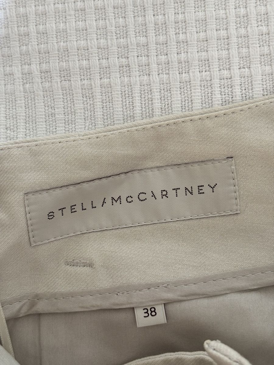 Stella McCartney Pantaloni: stella mccartney wide leg hose helles beige – Usato da Winkel venduto da Zimtguetzli 5