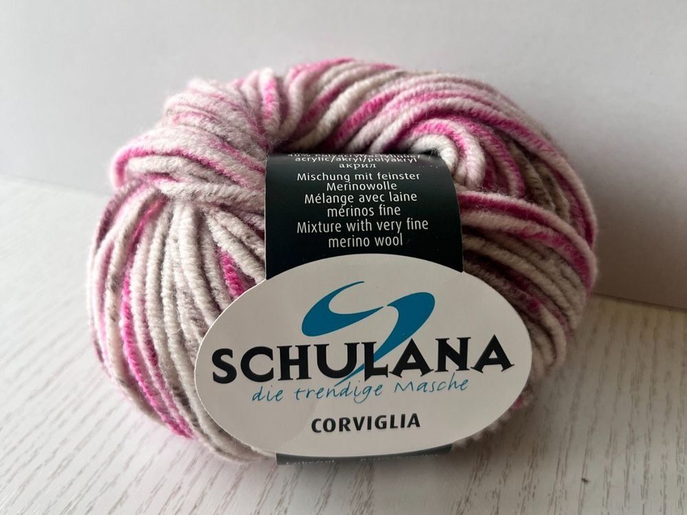 Wolle: 10 Knäuel Corviglia Schulana – Neu (gemäss Beschreibung) aus Büsserach von bor_s88m