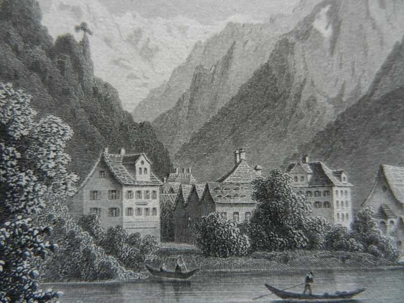 Incisioni: Flüelen Vierwaldstättersee – Usato da Risch venduto da Rischli15 9