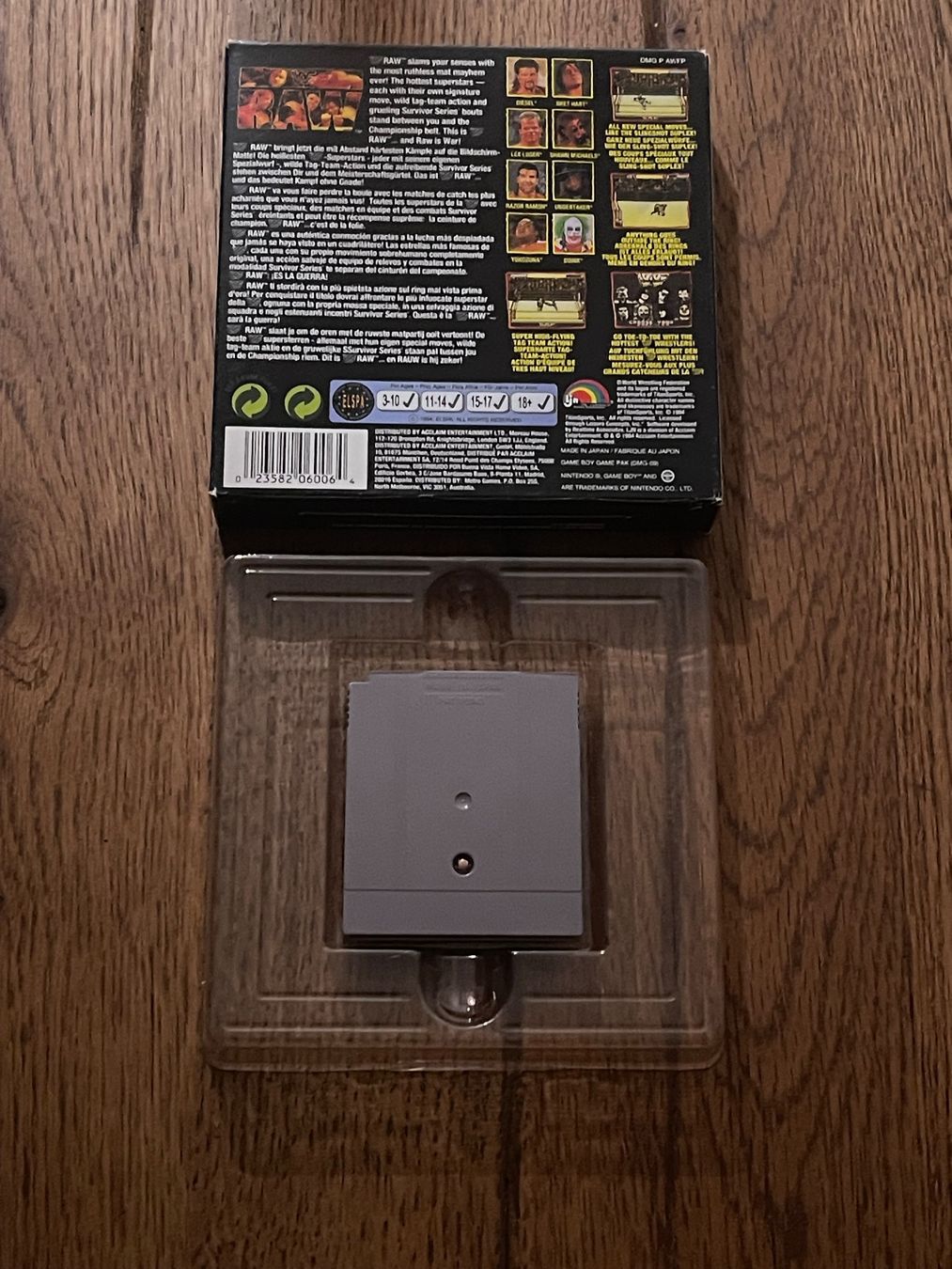 Nintendo Spiele: Game Boy Spiel WWF Raw mit OVP – Gebraucht aus Zuerich von Dorsi 1