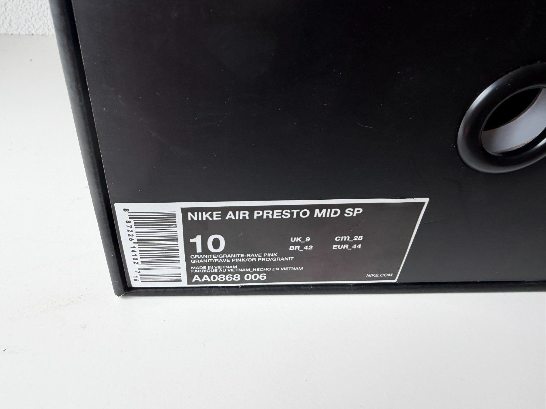 Nike Scarpe da uomo: Nike Air Presto Mid SP – Usato da Ennenda venduto da KUROI14 7