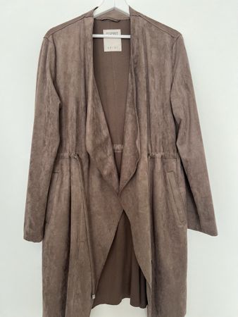Esprit Mantel im Wildlederlook
