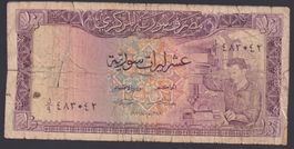 Syrien 10 Pounds 1968
