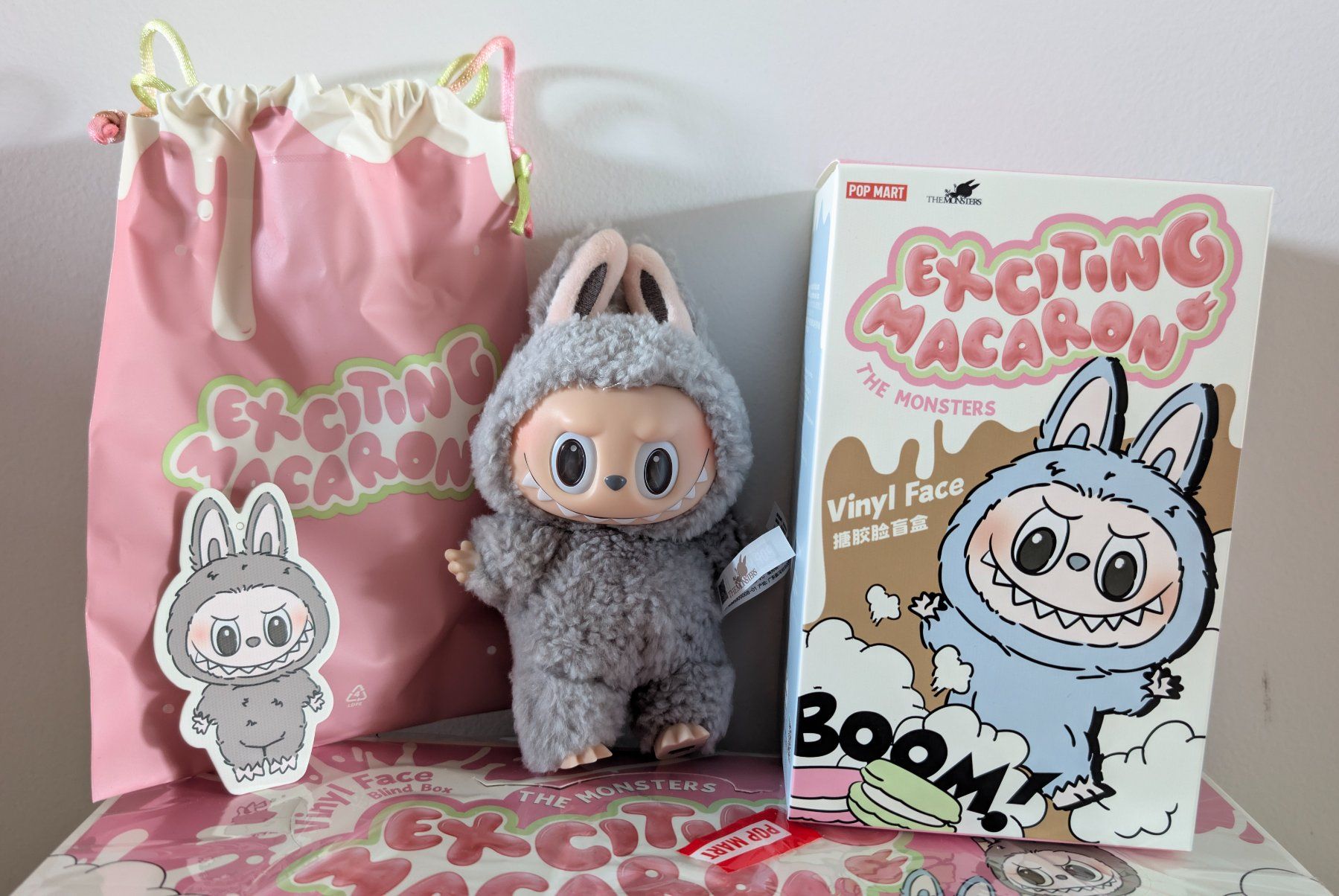 Pop Mart Figuren: Pop Mart Labubu The Monsters Exciting Macaron Sesame Bean – Neu (gemäss Beschreibung) aus Regensdorf von Grischaluca
