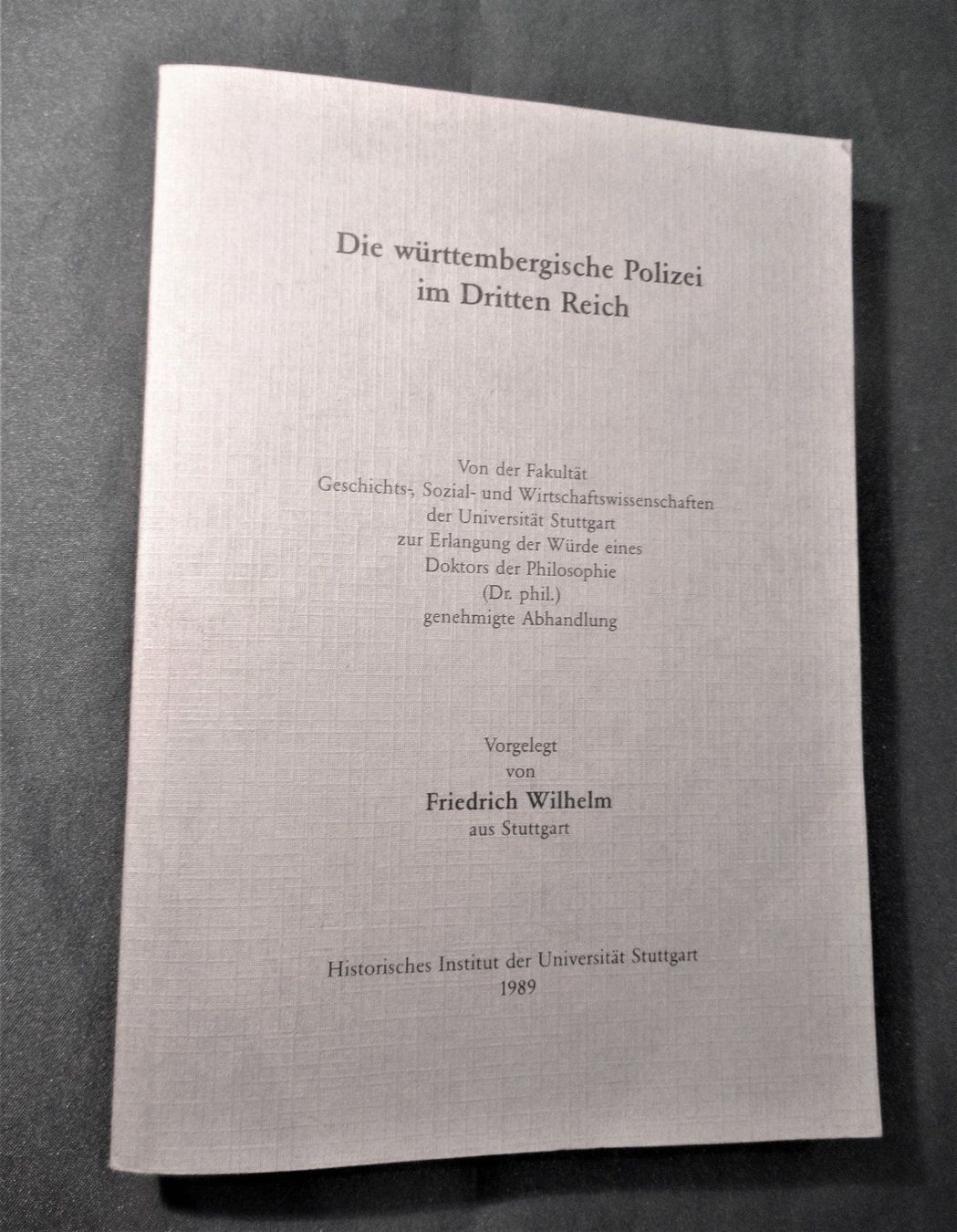 Bücher: * Polizei  3.Reich Nationalsozialismus – Gebraucht aus Hedingen von Protechnica