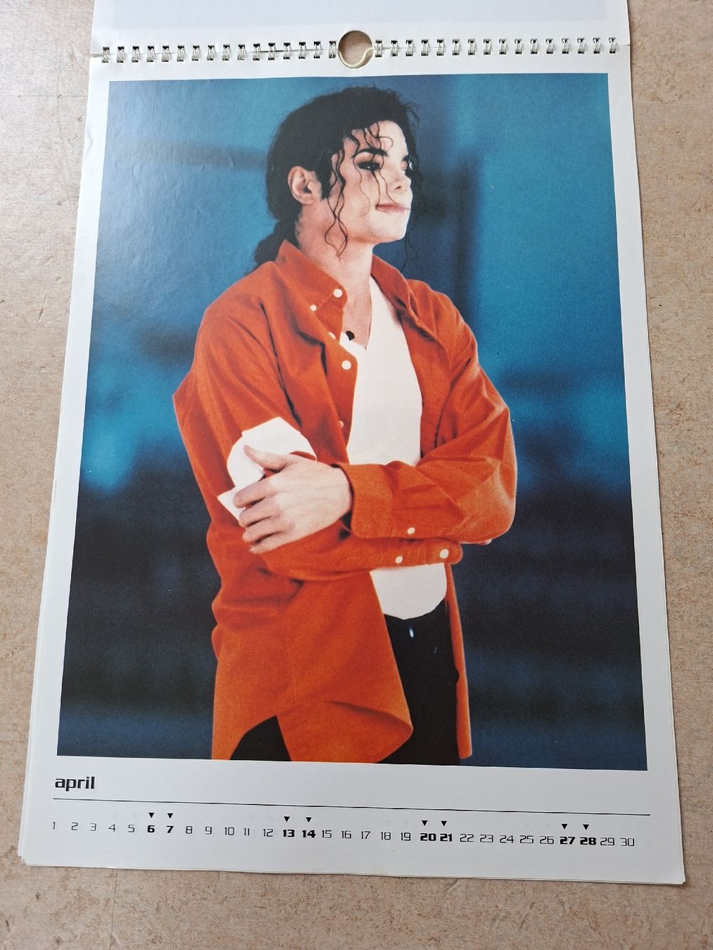 Calendari: Michael Jackson Kalender 1996  – Usato da Klingnau venduto da vollmond36 7