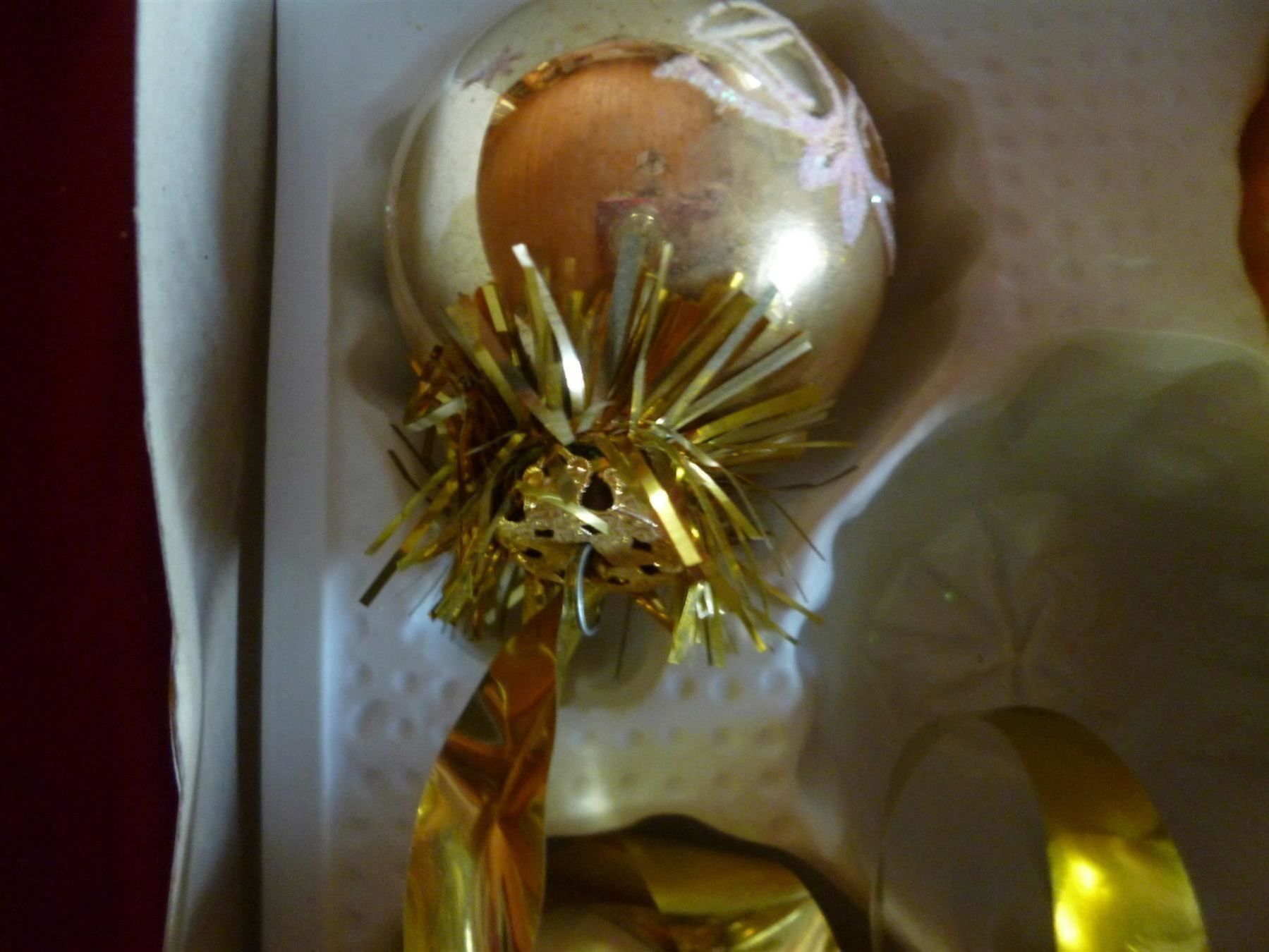 Tutte le decorazioni: 4 Weihnachtskugeln Christbaumschmuck Weihnachtsmann Advent – Nuovo e nell'imballaggio originale da Luzern venduto da Weihnachtsschmuck 5