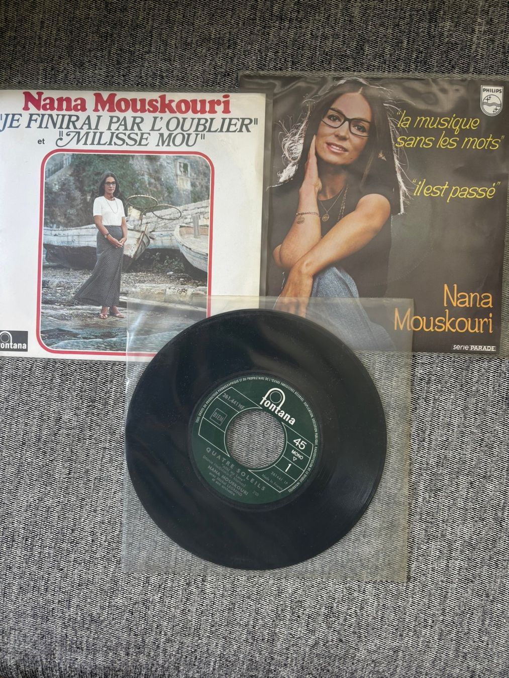 Vinyles: 3xNana Mouskouri Singles – D'occasion à Zofingen par Bigron