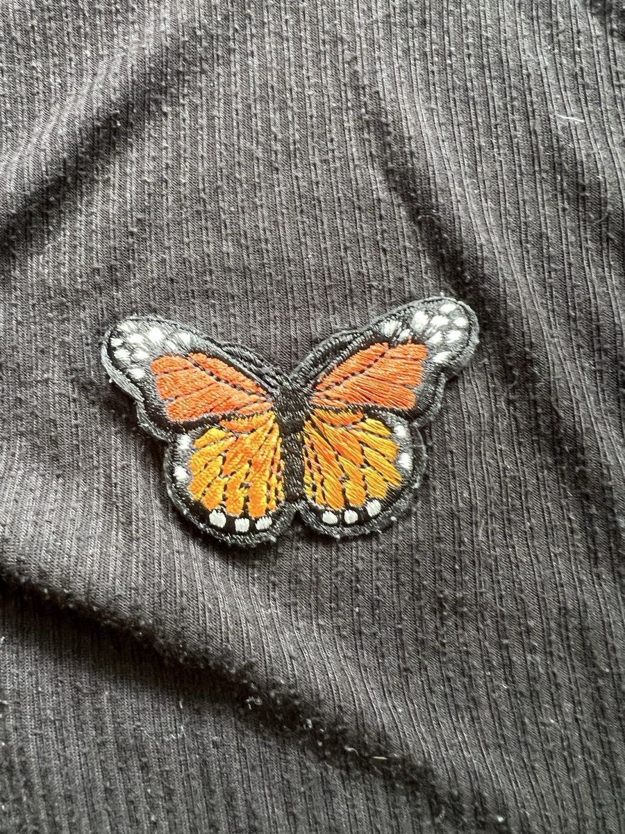 H&M Top: butterfly longsleeve – Usato da Bern venduto da lea_wf9x 1