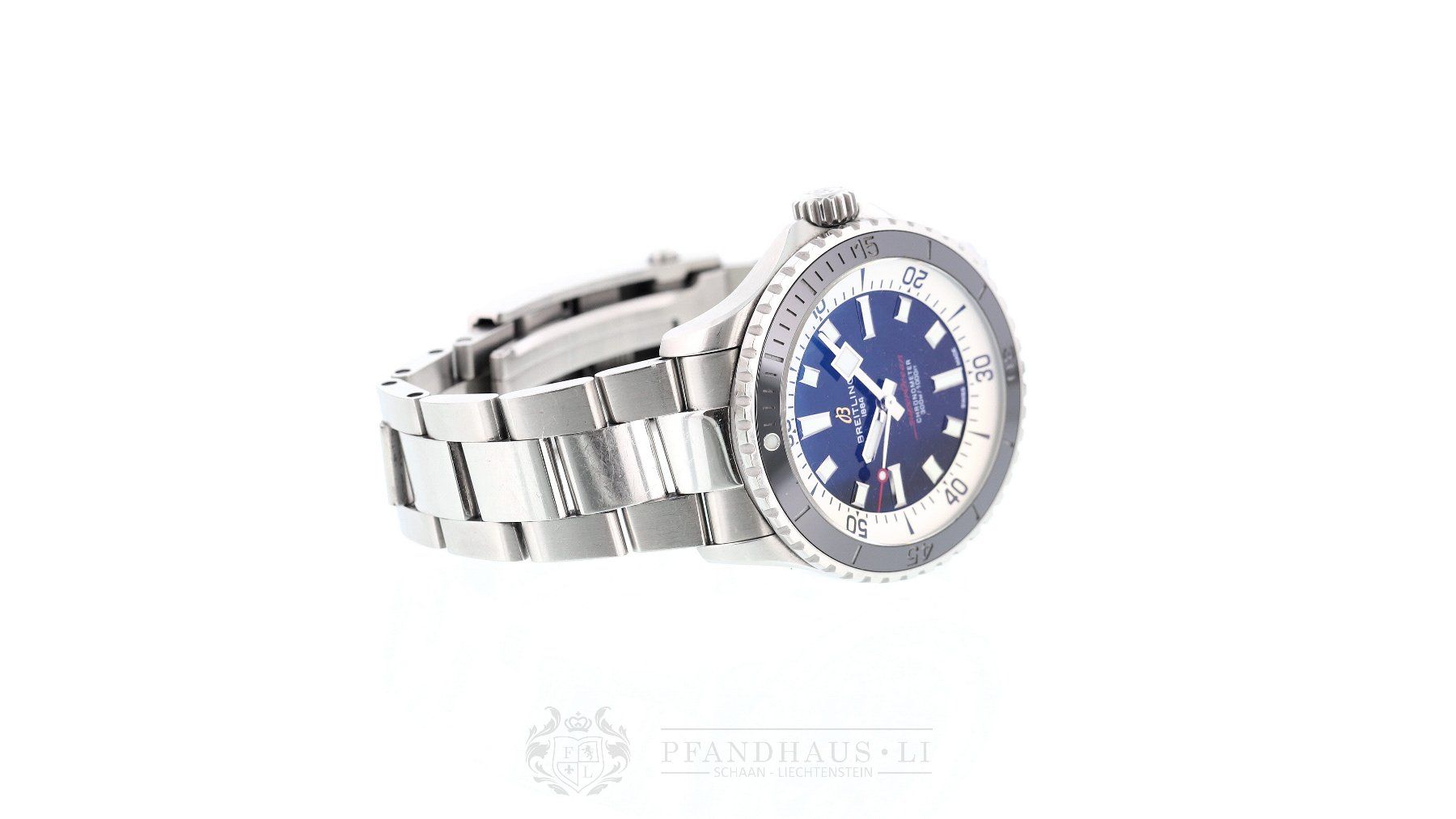 Breitling Uhren: BREITLING SUPEROCEAN 42 REF A17375 FULL SET – Gebraucht aus Schaan von Pfandhaus-LI 8
