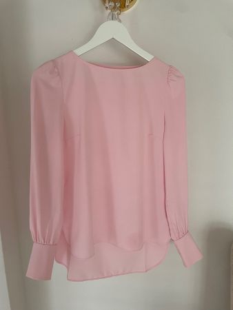 Damen Bluse INA KESS rosa Grösse XXS neuwertig