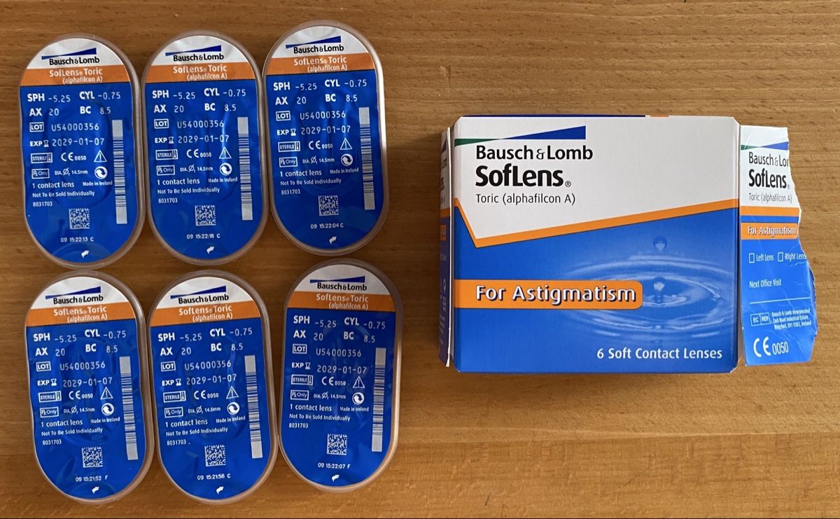 Lentilles de contact: Kontaktlinsen SoftLens – Neuf avec emballage d'origine à Sarnen par Paris99