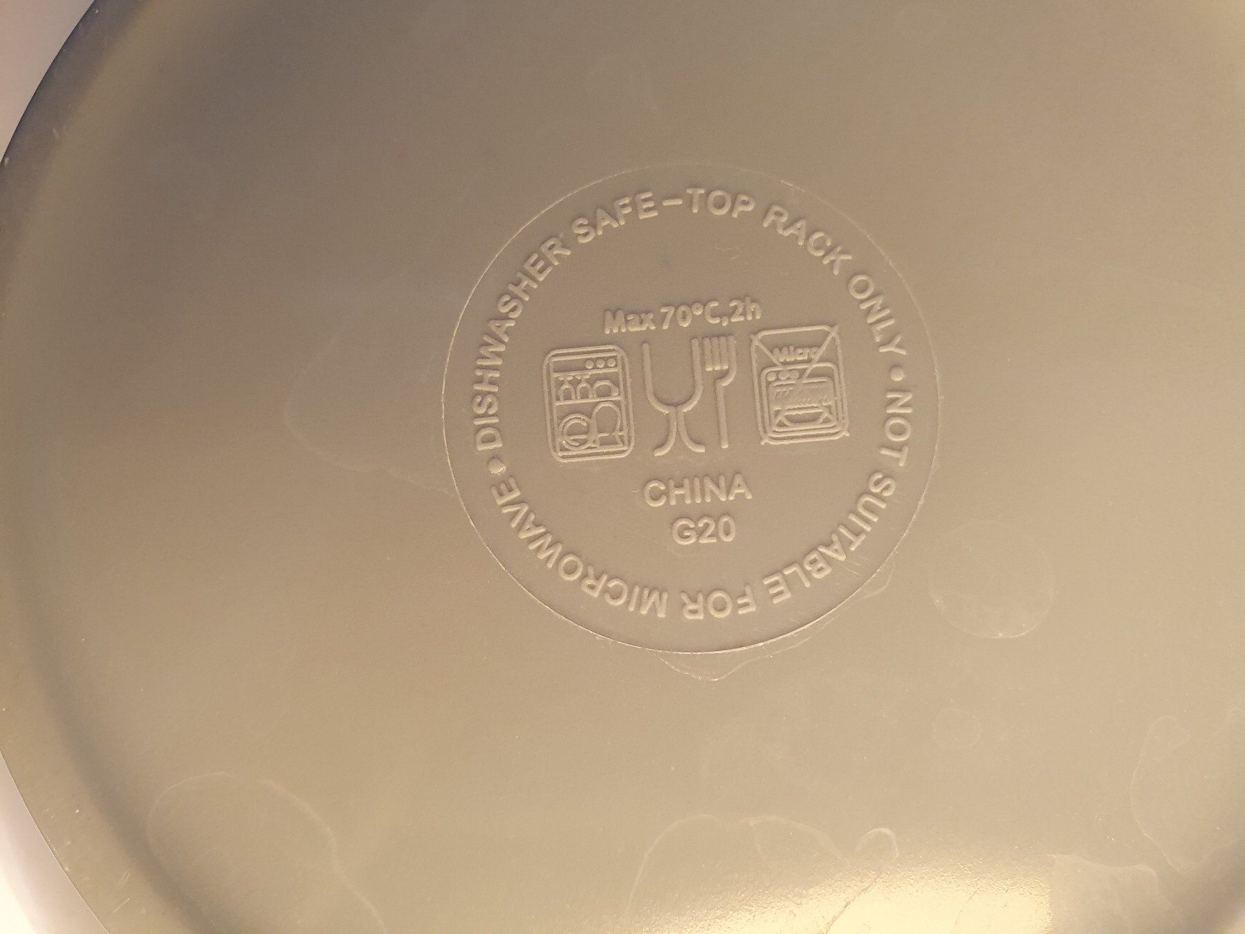 Ciotole: Salatschüssel Grau Kunststoff 23 cm – Usato da Zürich venduto da loosebone 3