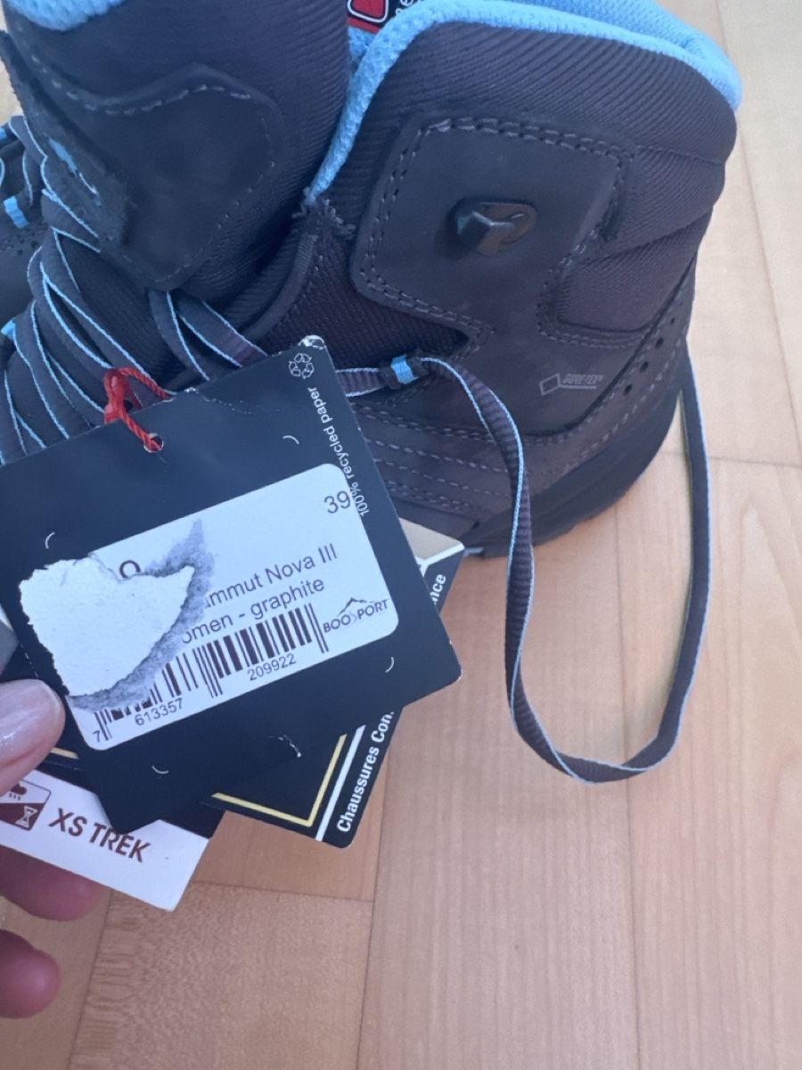 Mammut Scarpe da donna: Neue Mammut Wanderschuhe in 39 – Nuovo (secondo la descrizione) da Schindellegi venduto da soleya 3