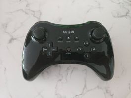 Wii U Pro Controller schwarz sehr guter Zustand funktioniert