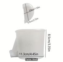 Silikonform für Beton, Kerzen, Gips, Harz