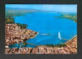 AK Geneve Vue aerienne