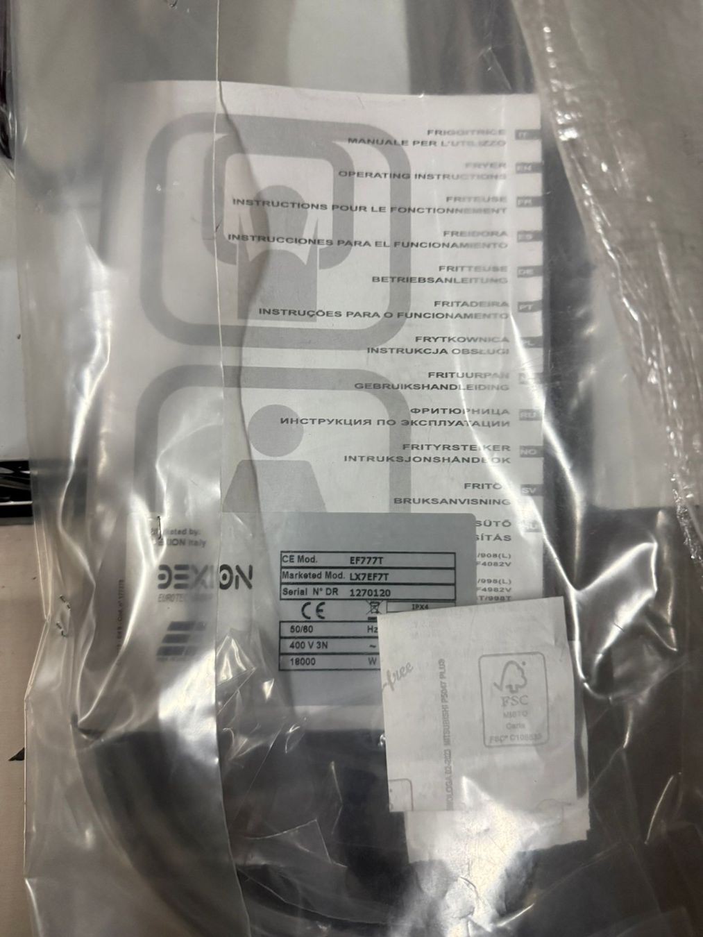 Elettrodomestici da cucina: Gastroprofi Doppelfritteuse EF777T ,neu – Nuovo e nell'imballaggio originale da Basel venduto da peterfalk 2