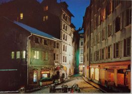 GENÈVE - La Tour-de-Boël la nuit