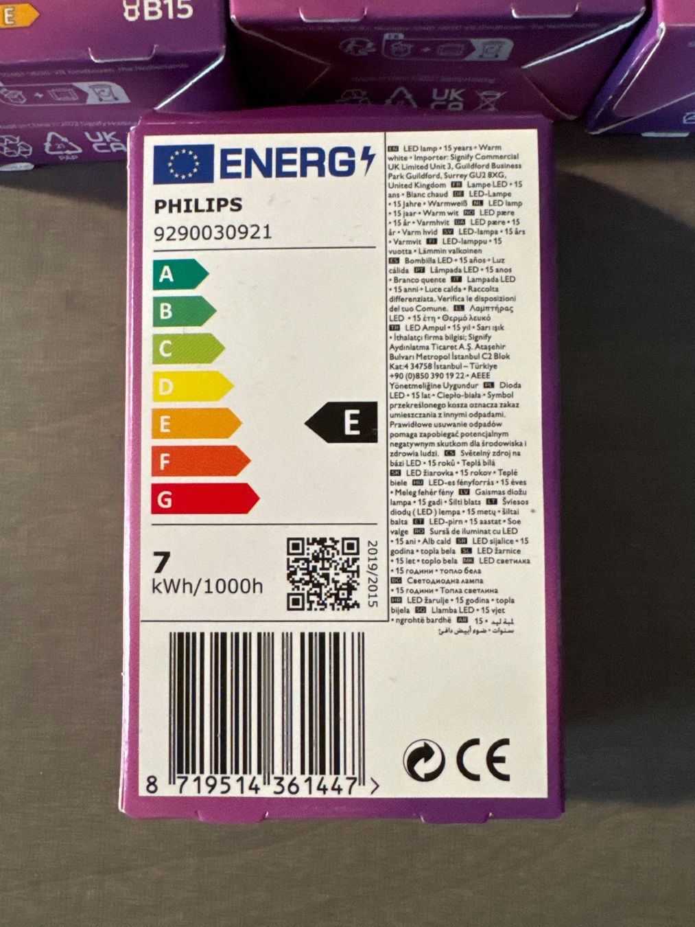 Philips Lampen: Philips LED Glühbirne, B15d, 806 lumen – Neu (gemäss Beschreibung) aus Zürich von Laurin____ 1