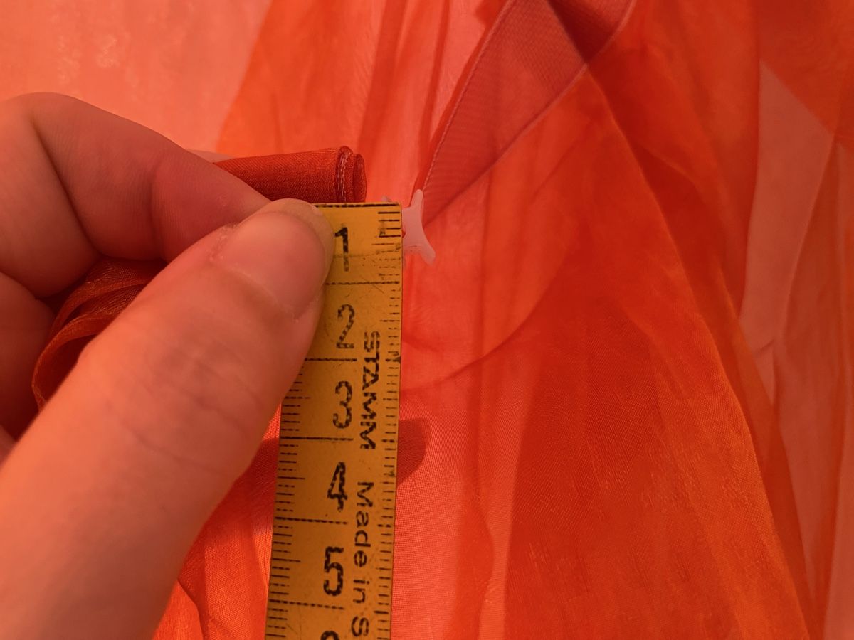 Vorhänge: Transparent Vorhang Orange 180x237 gebraucht – Gebraucht aus Hausen AG von corinne_g 4