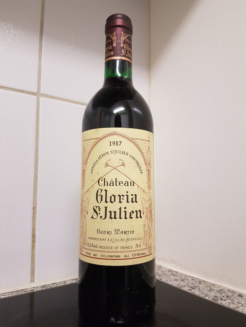 Wein: Chateau Gloria 1987 – Neu (gemäss Beschreibung) aus Grenchen von poggione
