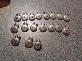 Perlen / Buchstaben Anhänger