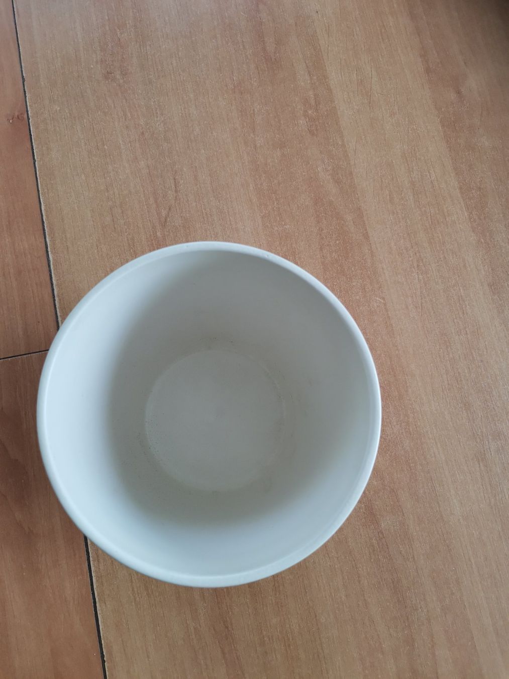 Blumentöpfe: Blumentopf scheurich weiss / beige, H12cm, D13cm – Gebraucht aus Füllinsdorf von Panama75 2