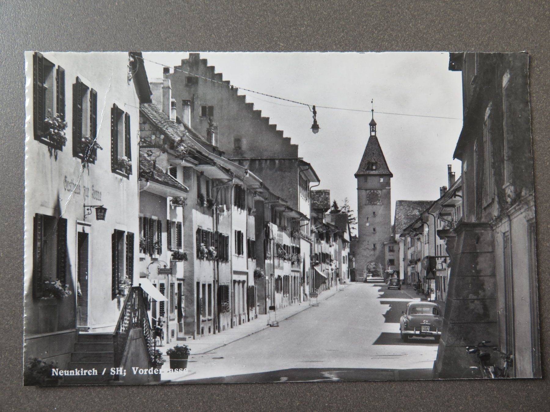 Cartoline postali: NEUNKIRCH / SH - VORDERGASSE – Usato da Wittenbach venduto da lipasal