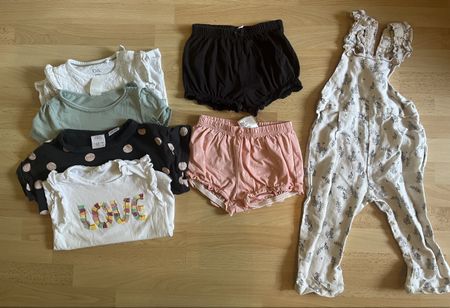 Mädchen Kleiderpaket Sommer, Grösse80