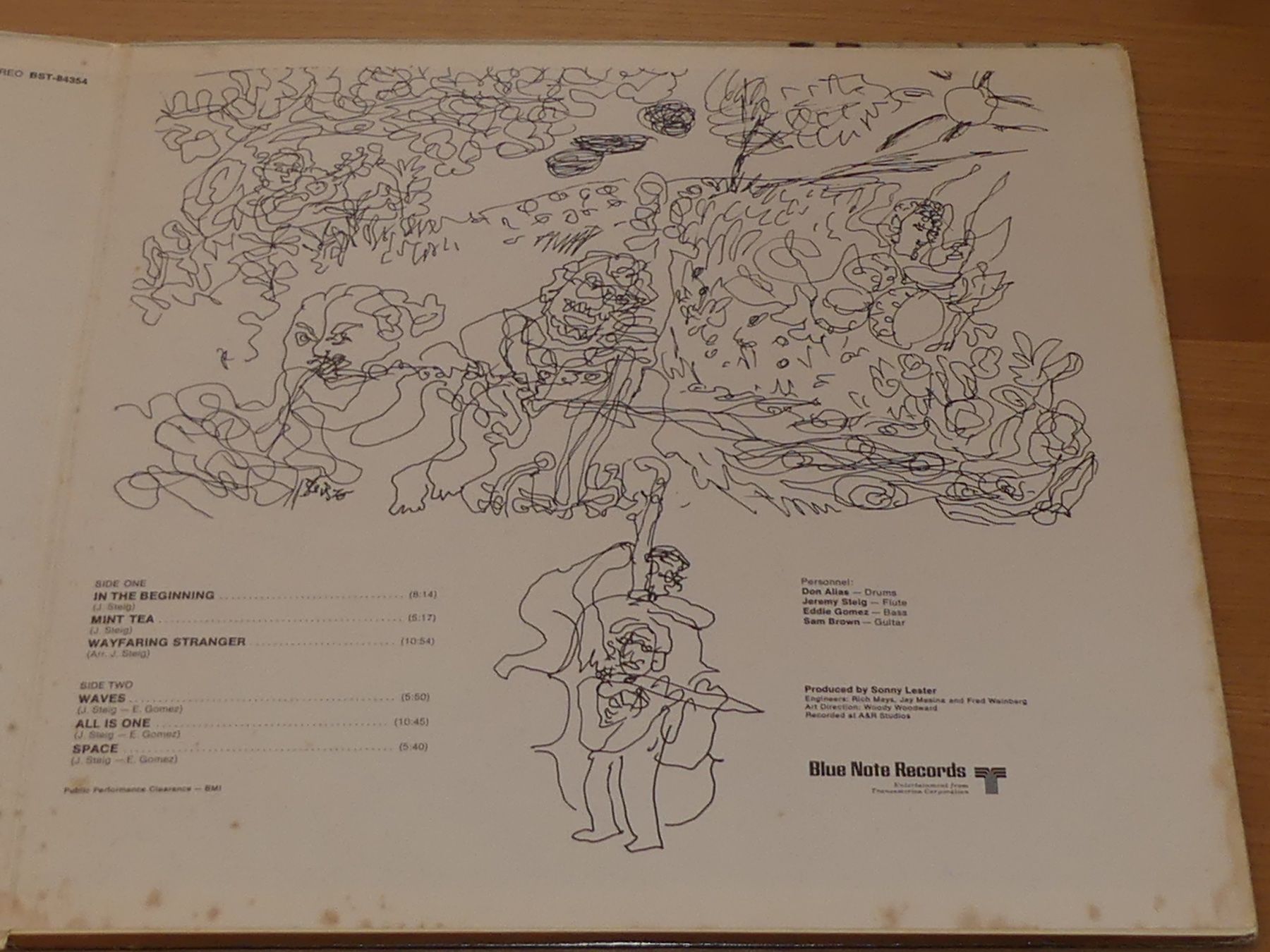 Vinyles: JEREMY STEIG: WAYFARING STRANGER - BLUE NOTE – Neuf (Voir description) à Fahrwangen par Swirl2 2