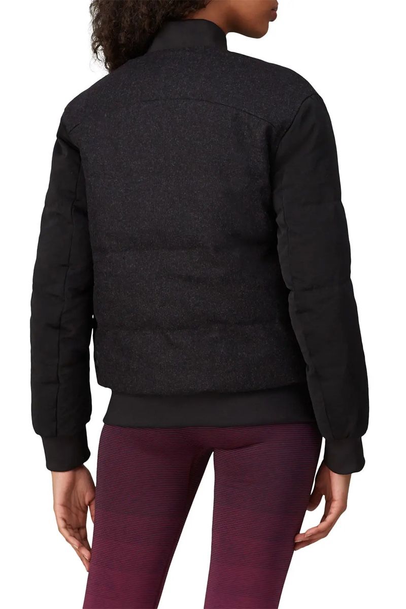 Lululemon Mäntel: Lululemon Roam Far Wool Down Bomber Jacket Coat Mantel – Gebraucht aus Münchenstein von B771 2