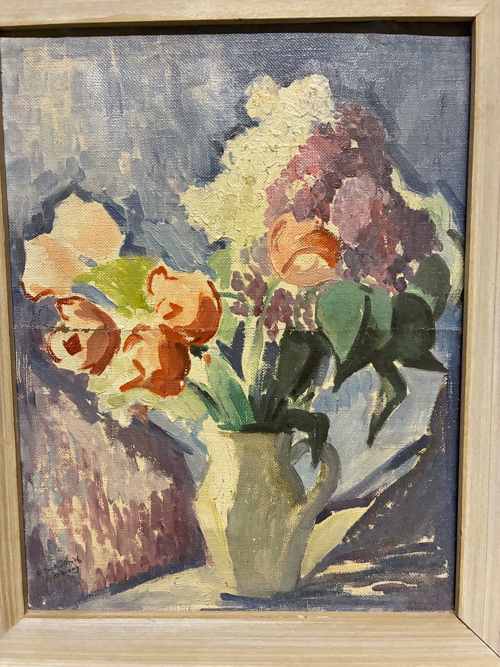 Poster & Bilder: Blumenbild, Ölgemälde – Gebraucht aus Horw von adler65 1