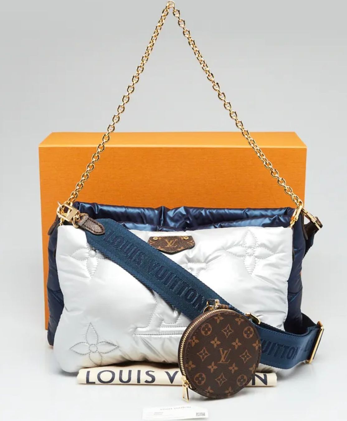 Louis Vuitton Borse da donna: ❤️ Louis Vuitton Multi Pochette Maxi Pillow Navy – Nuovo e nell'imballaggio originale da Steinhausen venduto da Luxury_Limited